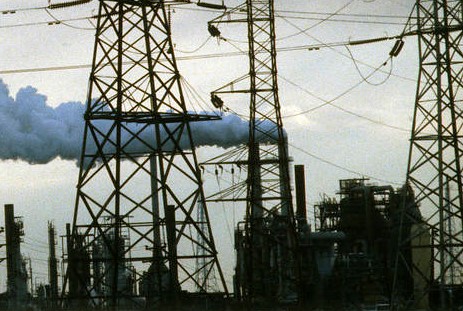 Photo of smokestacks